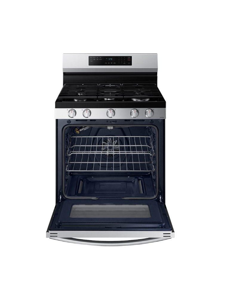 Cuisinière au gaz autoportante 30 po. 6 pi³ avec convection Samsung NX60A6511SS/AA