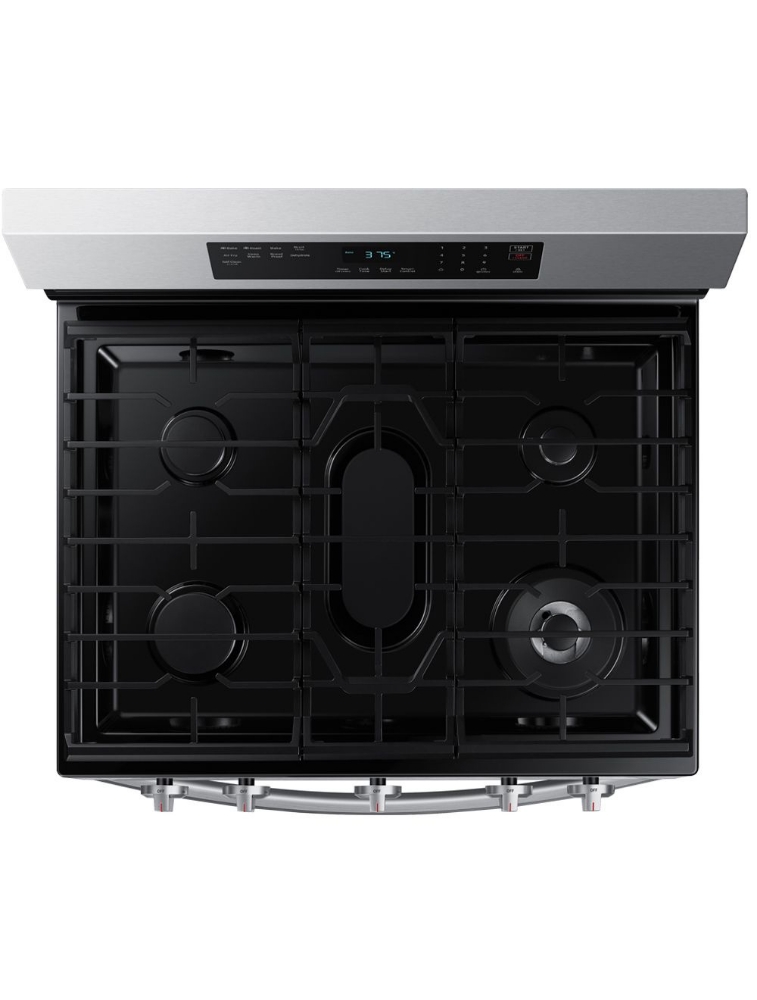 Cuisinière au gaz autoportante 30 po. 6 pi³ avec convection Samsung NX60A6511SS/AA