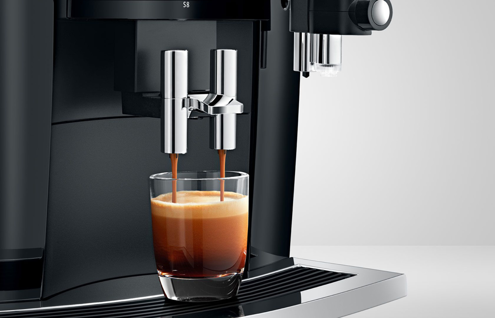 Image sur Machine espresso S8 - Noir Piano