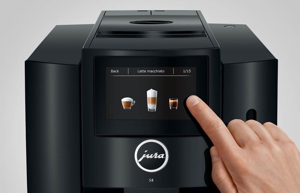 Image sur Machine espresso S8 - Noir Piano