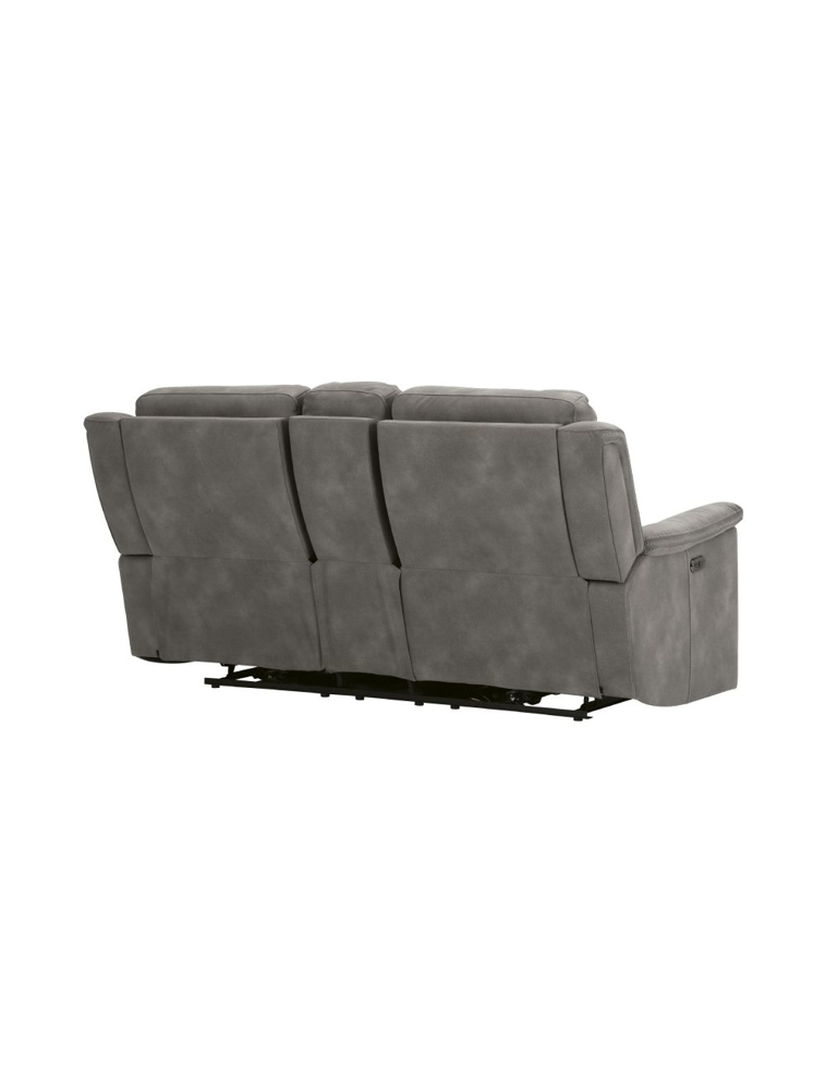 Picture of Power zero gravity loveseat with console