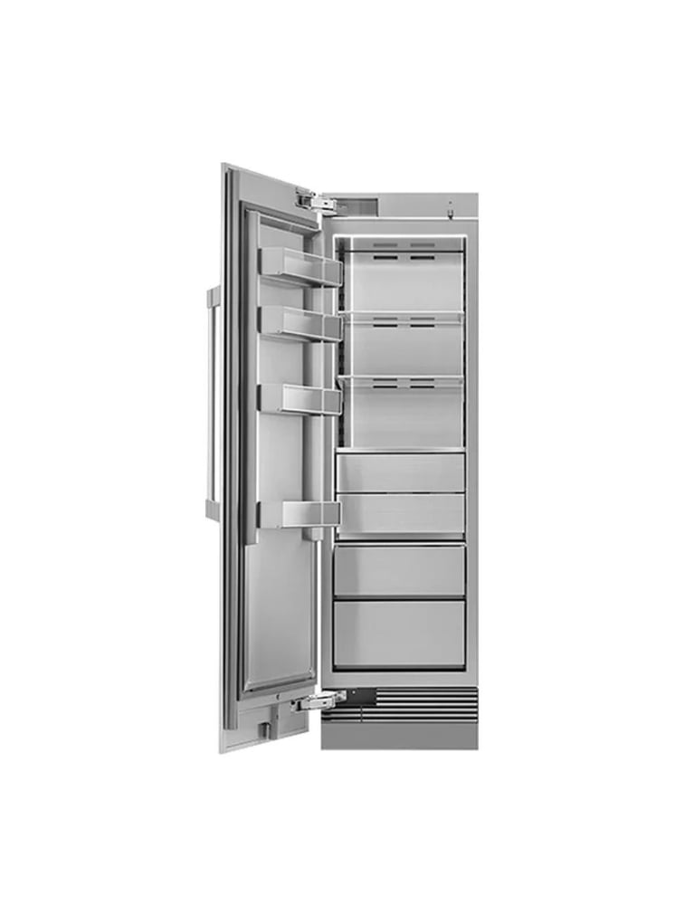 Congélateur colonne encastrable 24 po. 13,6 pi³ Dacor DRZ24980LAP/DA - Panneau requis
