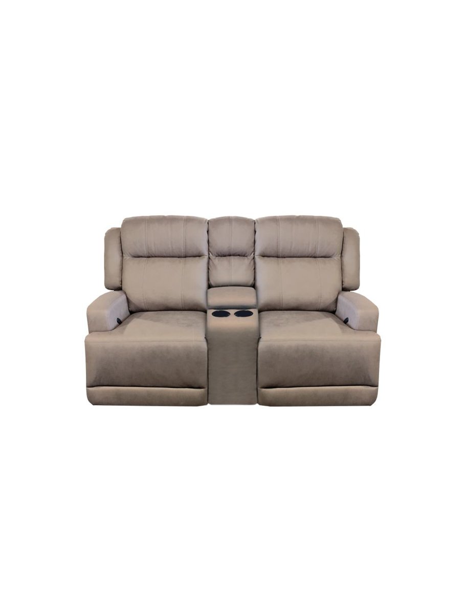 Picture of Reclining loveseat with console