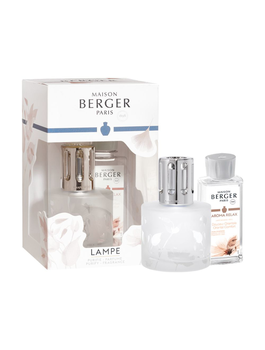 Image sur Coffret complet - Lampe Aroma Relax