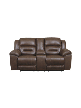 Picture of Power reclining loveseat with console