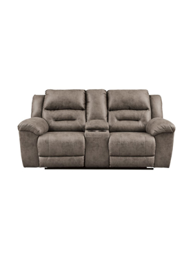 Picture of Power reclining loveseat with console