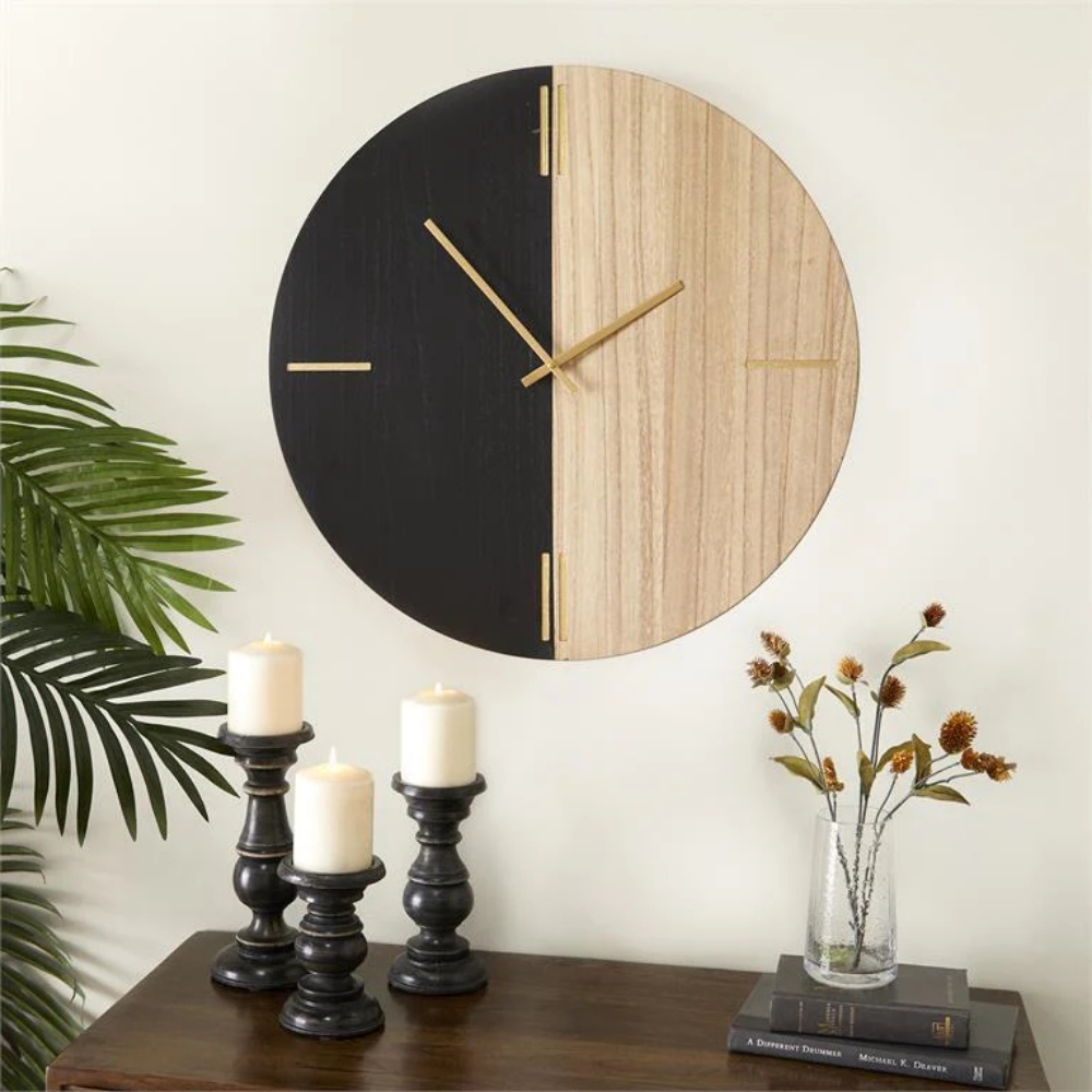 Image sur Horloge murale 24 po