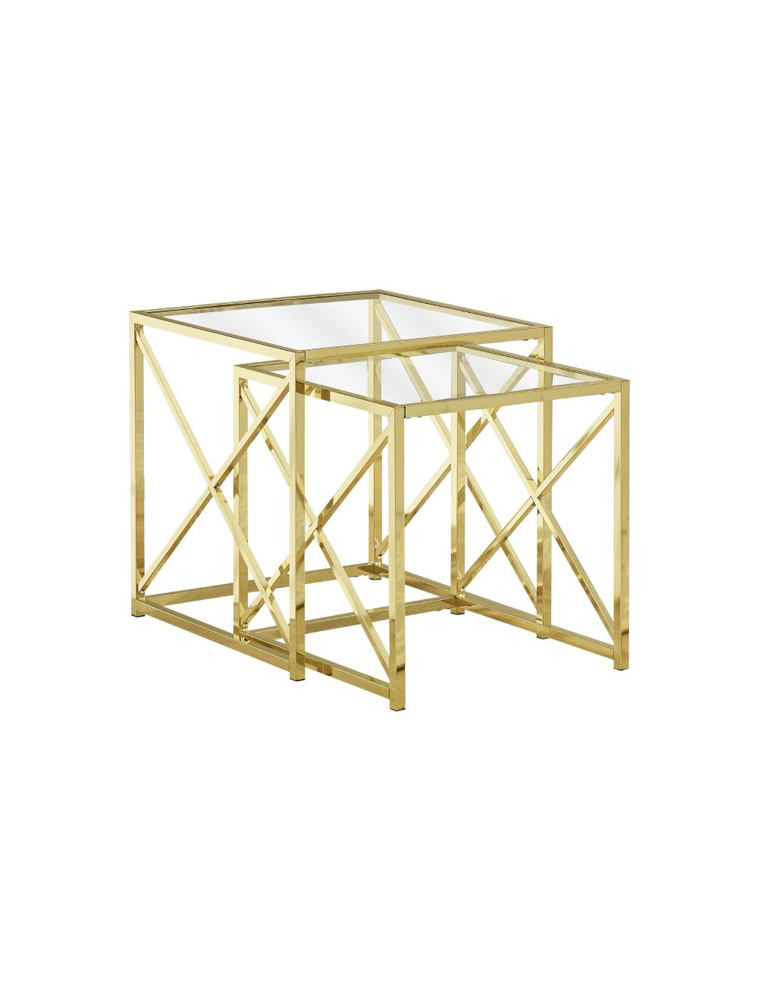 Image sur Ensemble de 2 tables gigognes