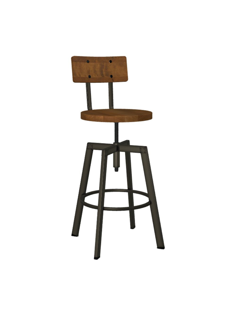 Image sur Tabouret ajustable pivotant