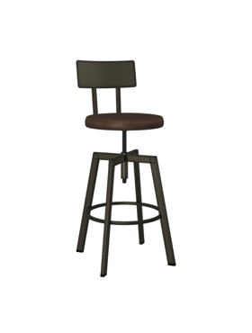 Picture of Adjustable swivel counter stool