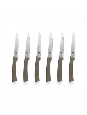 Picture of Set of 6 Stainless Steel Steak Knives