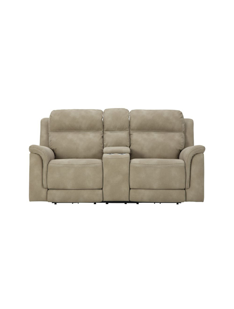 Picture of Power zero gravity loveseat with console