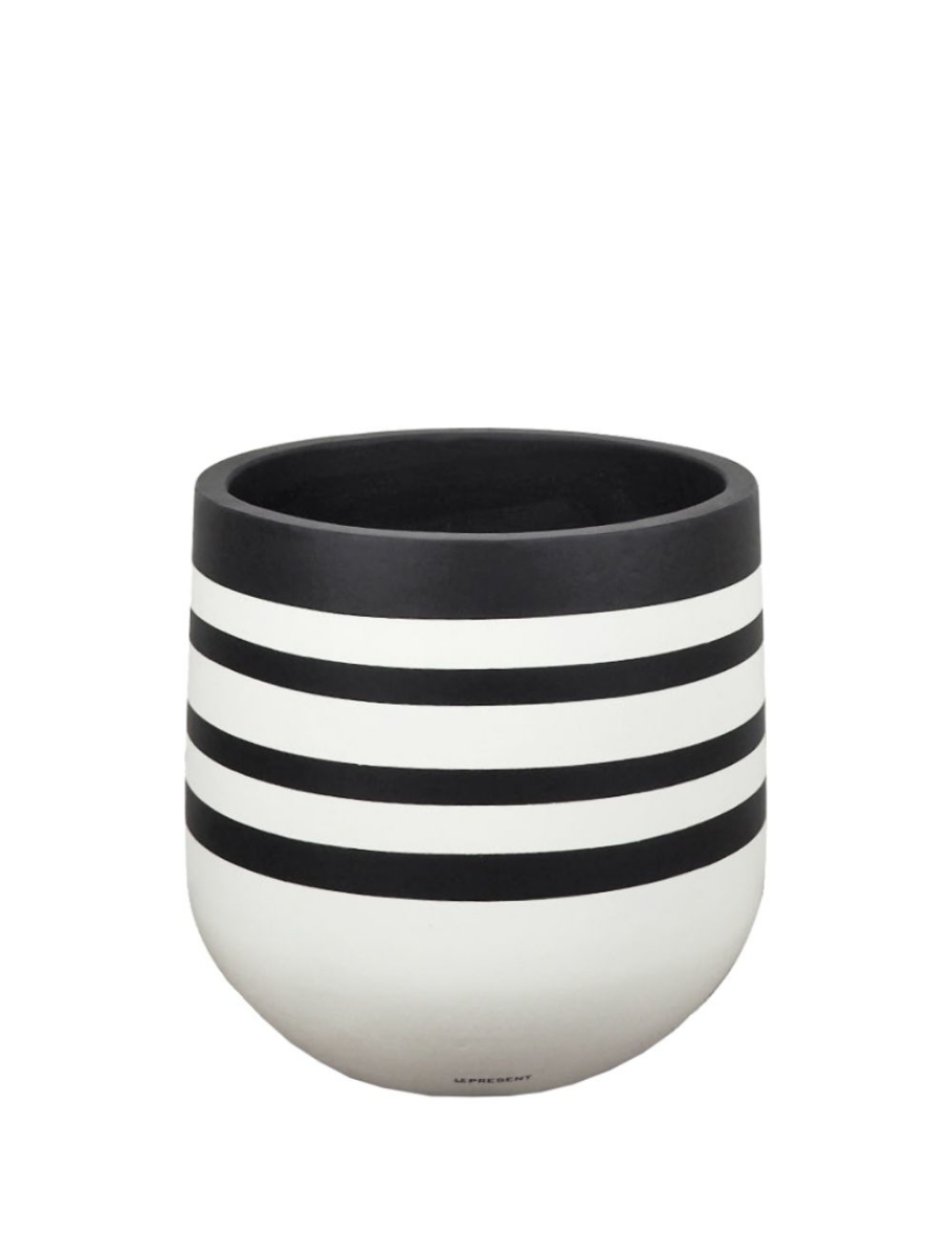 Image sur Pot Stripe 16 po