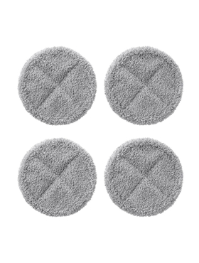 Image de Lot de 4 tampons en microfibre réutilisables