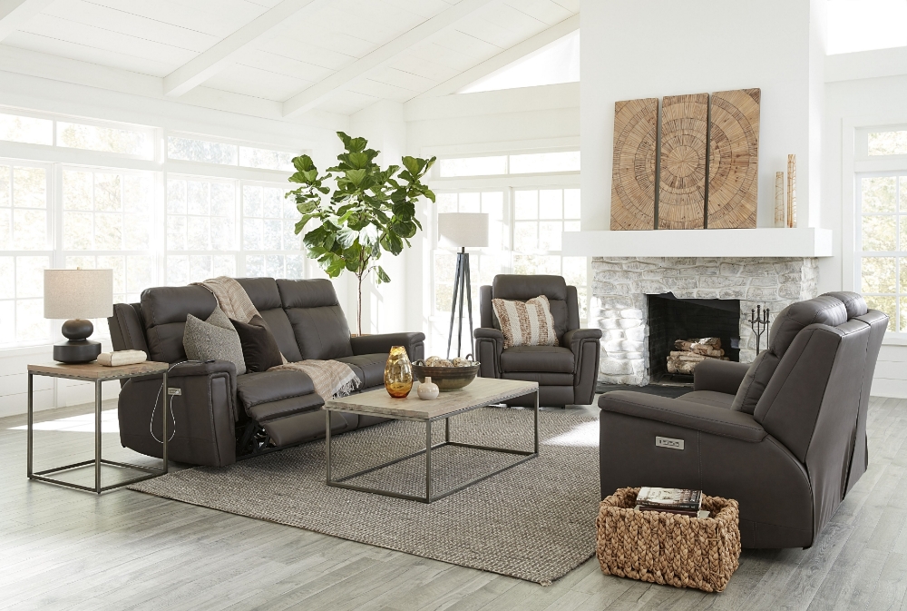 Picture of Power Reclining Loveseat with Console