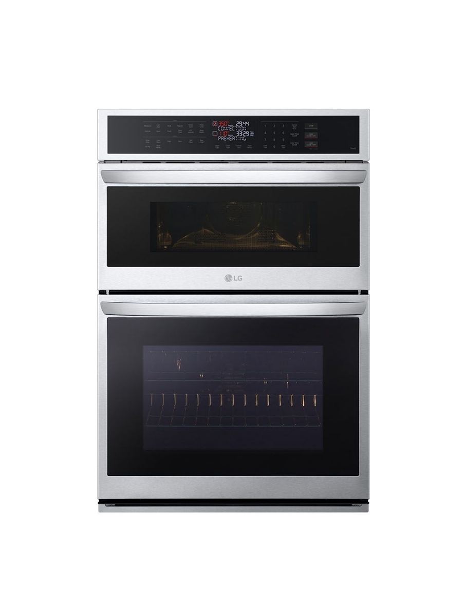 Image sur Four mural combiné encastré 30 po. 6,4 pi³ avec convection LG WCEP6423F