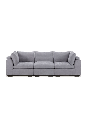 Image de Sofa modulaire avec ottoman
