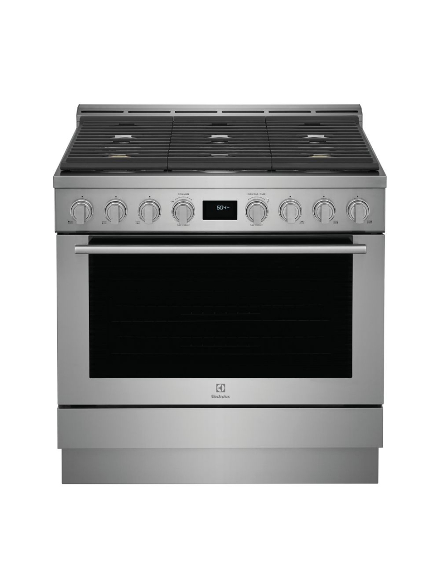 Cuisinière au gaz autoportante 36 po. 4,4 pi³ avec convection Electrolux ECFG3668AS