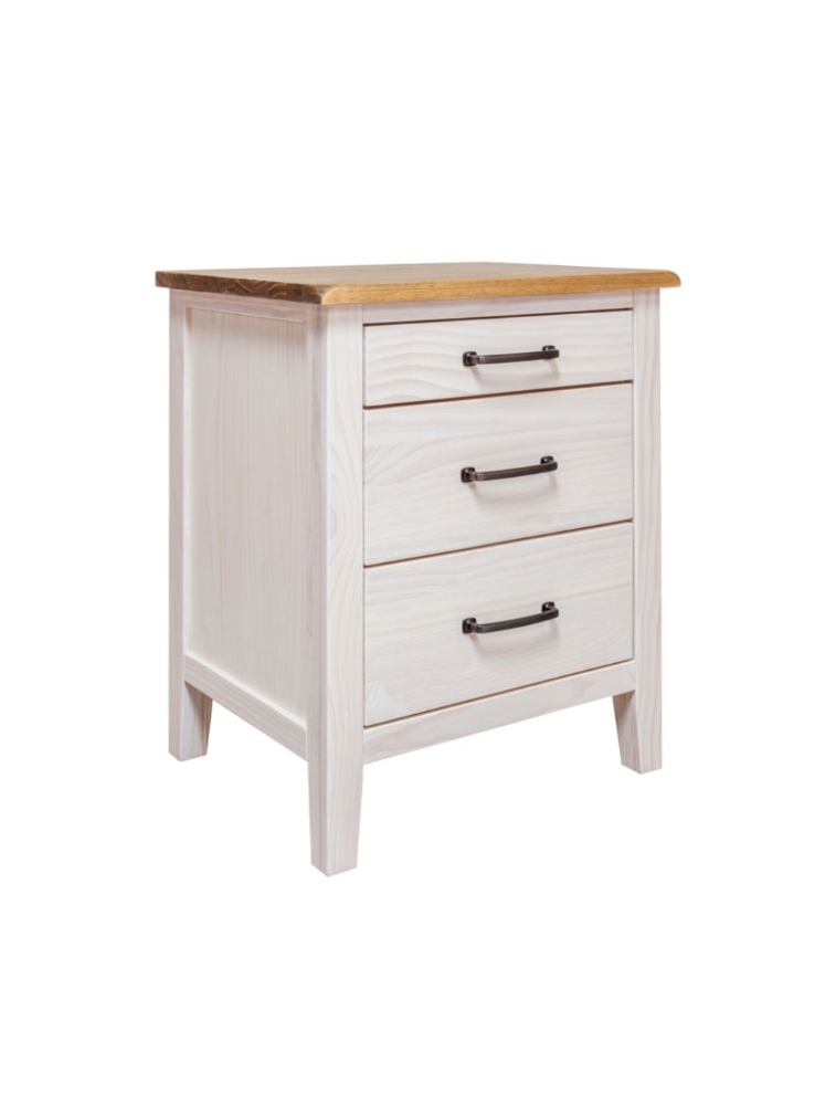 Image sur Table de nuit 3 tiroirs