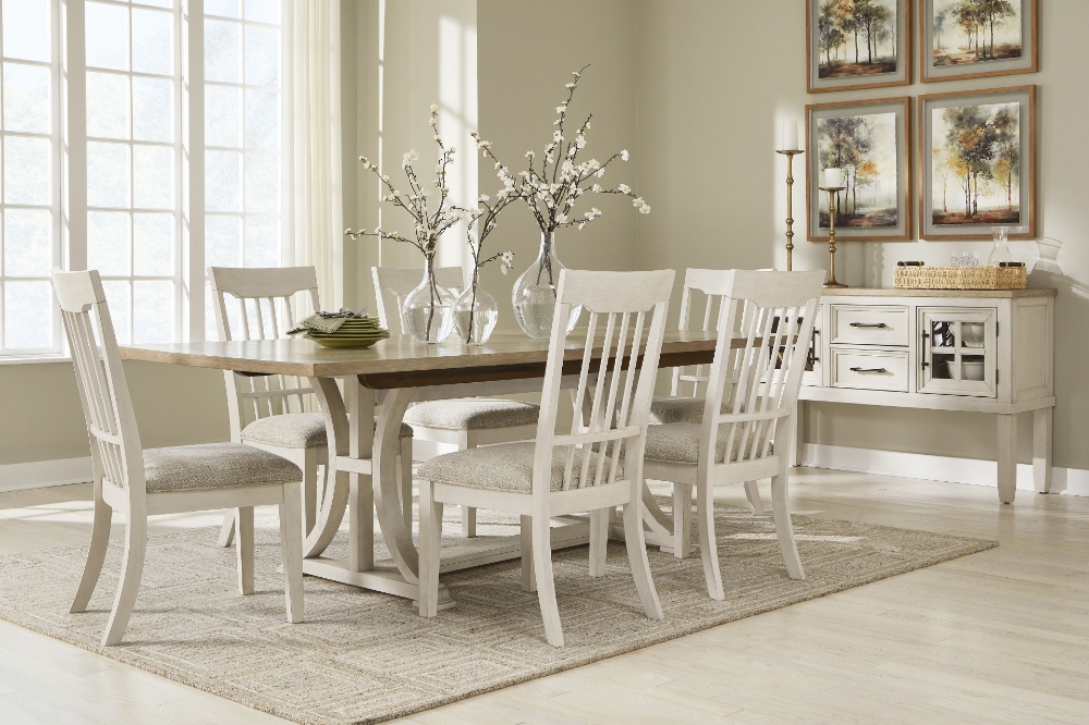 Table à manger extensible 90 pouces SHAYBROCK D683-35 Ashley