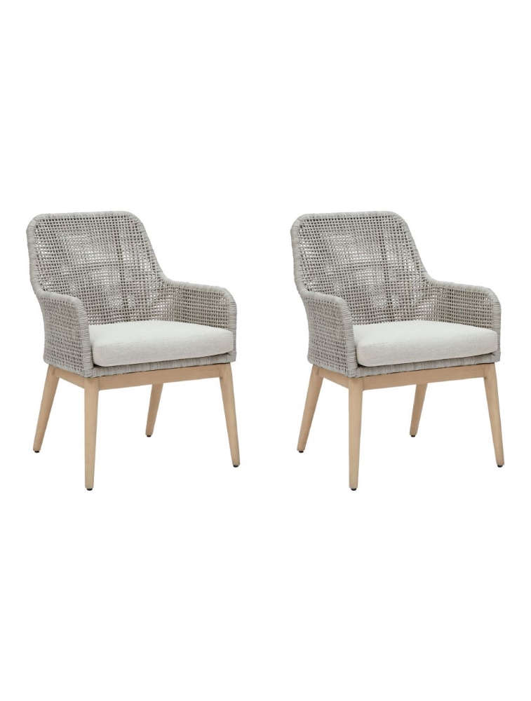 Image sur Ensemble de 2 chaises d'extérieur