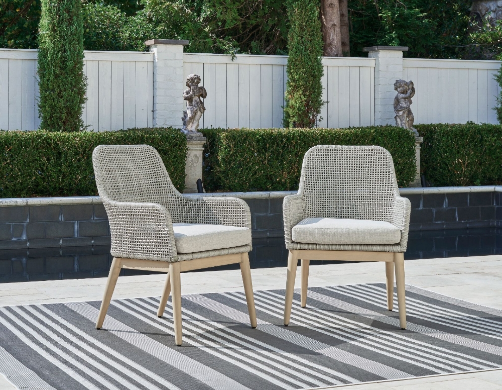 Image sur Ensemble de 2 chaises d'extérieur