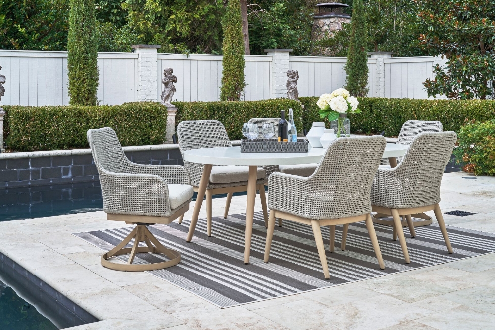 Picture of 80 Inch Outdoor Dining Table