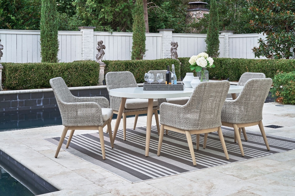 Picture of 80 Inch Outdoor Dining Table