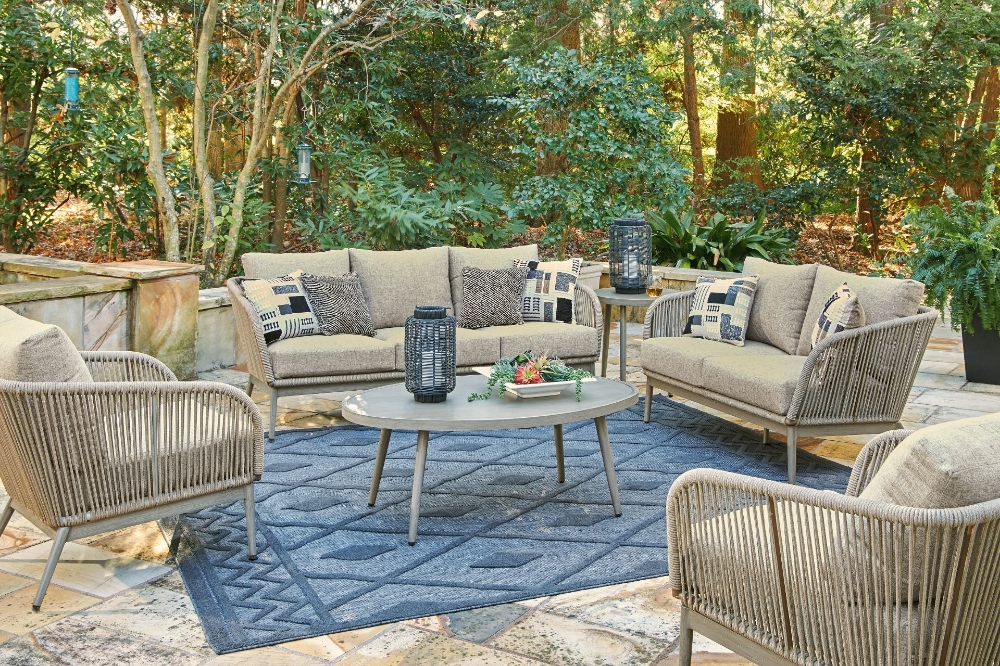 Image sur Ensemble de 2 fauteuils d'extérieur